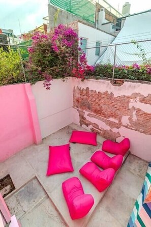 Overnattingsstedets uteområder