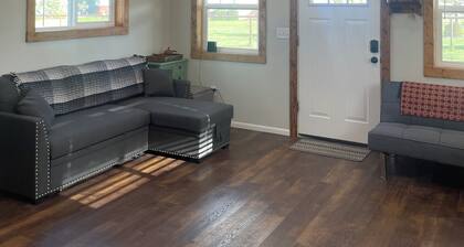 Tiny house hideaway just outside of town