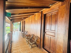Fachada de la propiedad