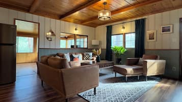 Smart TV, lò sưởi, màn hình máy tính