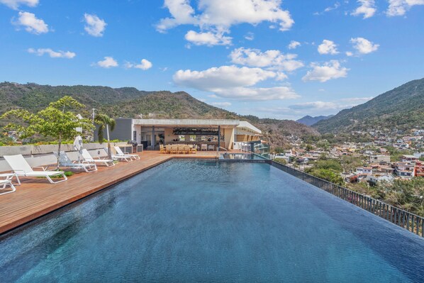 A heated pool - Sweet Oasis! 2 Bedroom Brand New Home! (Puerto Vallarta)