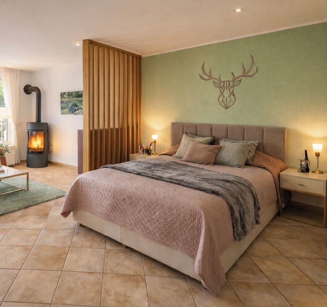 2 bedrooms, iron/ironing board, travel crib, free WiFi