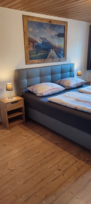 1 soverom og sengetøy