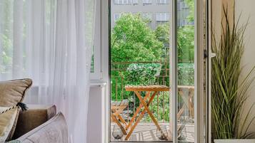Appartement Confort, vue ville | Balcon