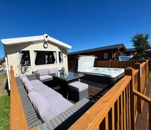 Idromassaggio all'aperto