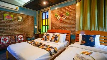 1 slaapkamer, een minibar, gratis wifi, beddengoed