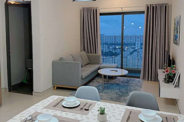 Comfort Apartment, City View | Private kitchen