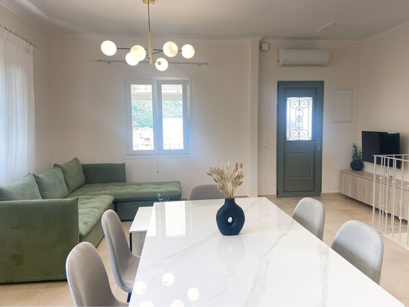 Basic House | Living area | Flat-screen TV - Nonna's Hill House (Corfu)