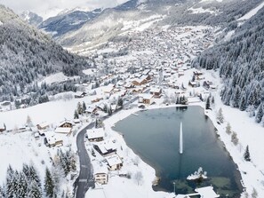 منظر من الجو على ارتفاع عالٍ