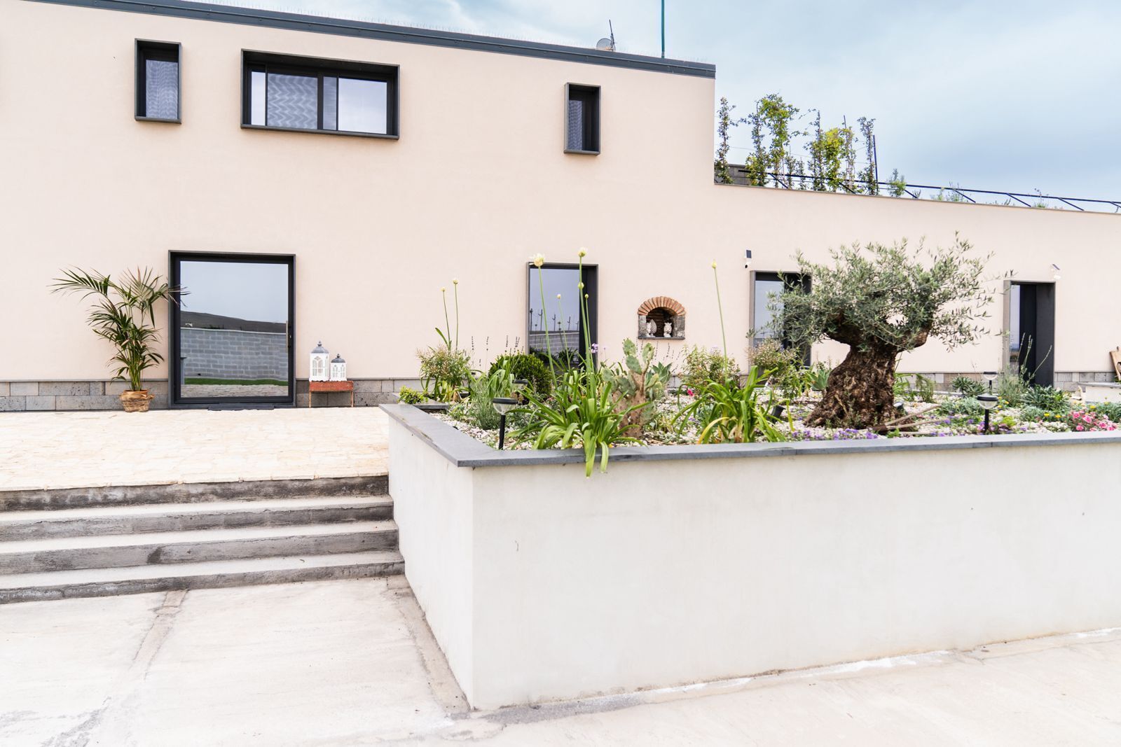 Facciata della struttura