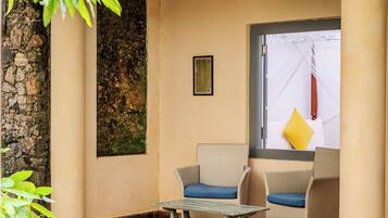 Economy tweepersoonskamer | Terras