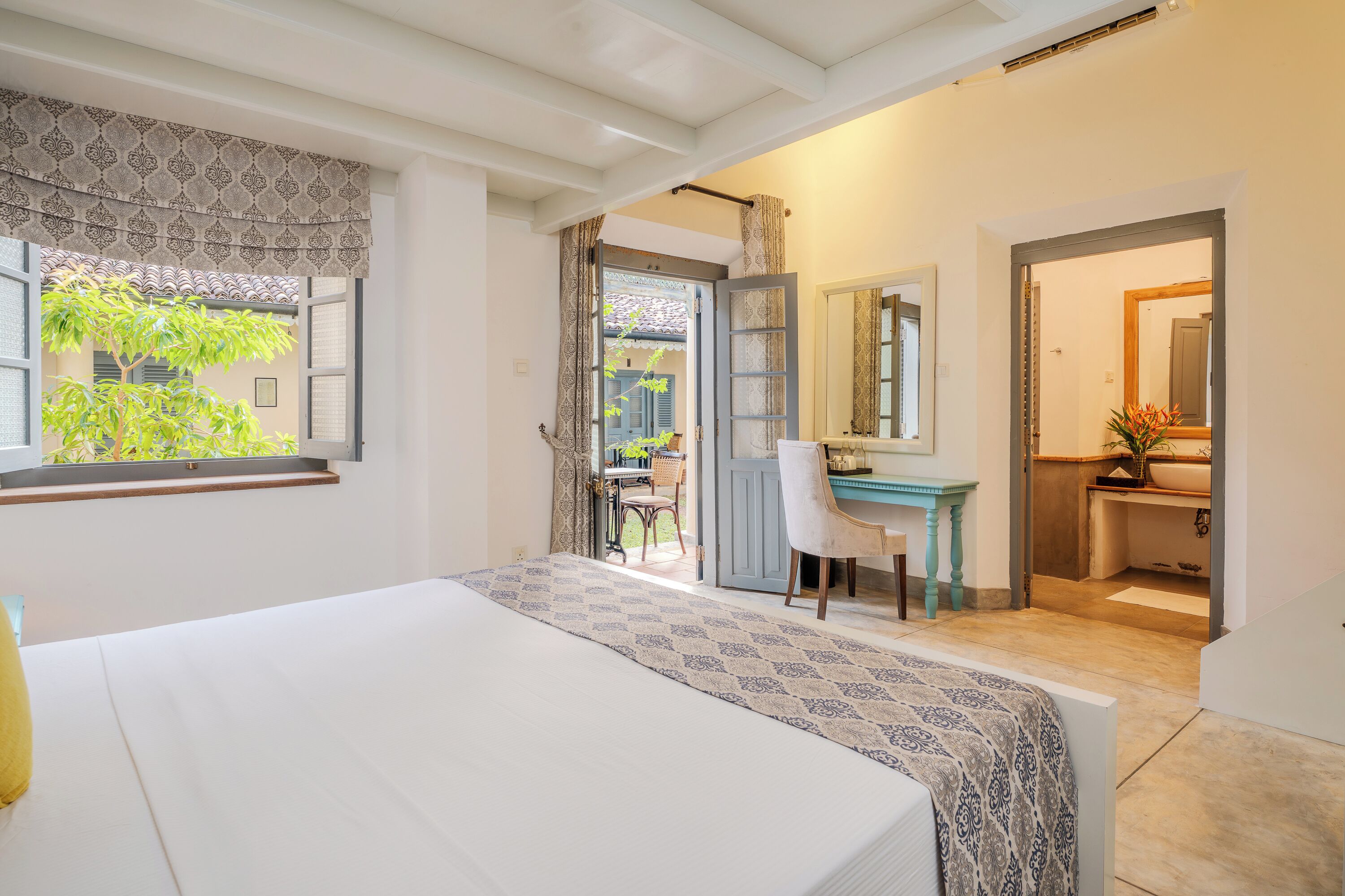 Family Room | Hypo-allergenic bedding, desk, soundproofing, iron/ironing board