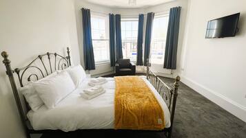 3 Schlafzimmer, kostenloses WLAN, Bettwäsche