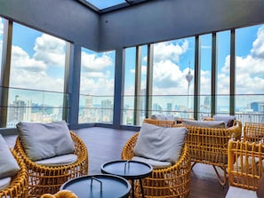 City view from property