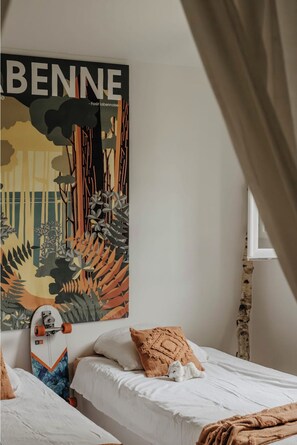 2 bedrooms, free WiFi, bed sheets - Maison de Vacance en Lisière de Forêt (Labenne)