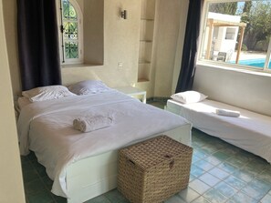 Superior Double Room, Pool View | Blackout curtains, free WiFi - Villa Mogador Essaoura (Essaouira)