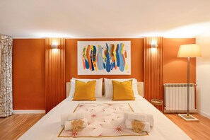 1 slaapkamer, een strijkplank/strijkijzer, wifi, beddengoed