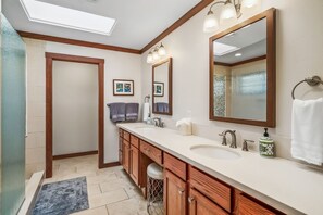 House, 4 Bedrooms | Bathroom | Towels, shampoo - Kauai Walelia Hale 4 Bedroom Home (Koloa)