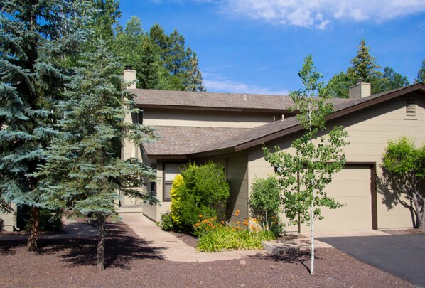 Façade de l’hébergement