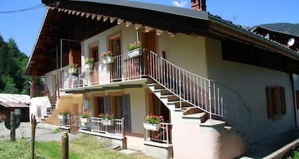 300m from resort center, 1st floor, view mountain, balcony, parking, tv, ski locker, 42m²
