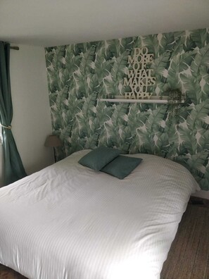 4 chambres, draps fournis