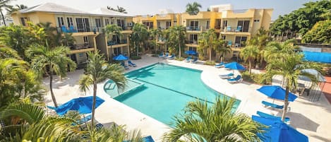 Apartment, 1 Bedroom, Balcony, Garden View | Pool | Outdoor pool