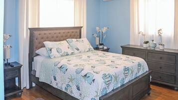 2 bedrooms, iron/ironing board, free WiFi, bed sheets