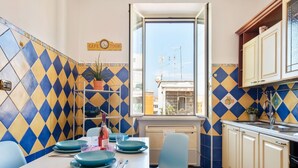 Dining - Luce San Lorenzo, Cheerful 2 Br Apartment By Halldis (Rome)