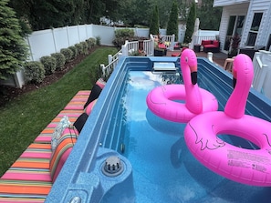 Piscine chauffée