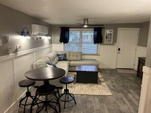 Smart-TV og stereoanlegg