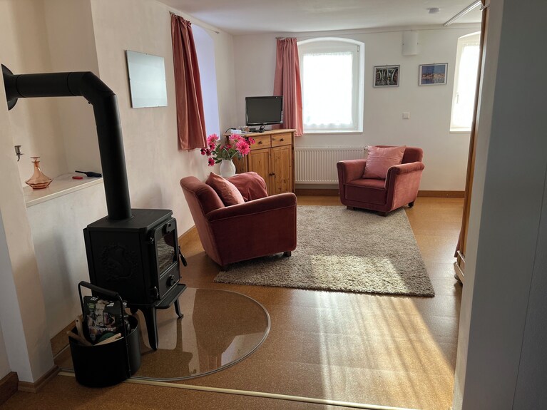 Ferienwohnung Im Ehemaligem Bauernhaus Mit Großem Wiesengrundstück - Bischofswerda