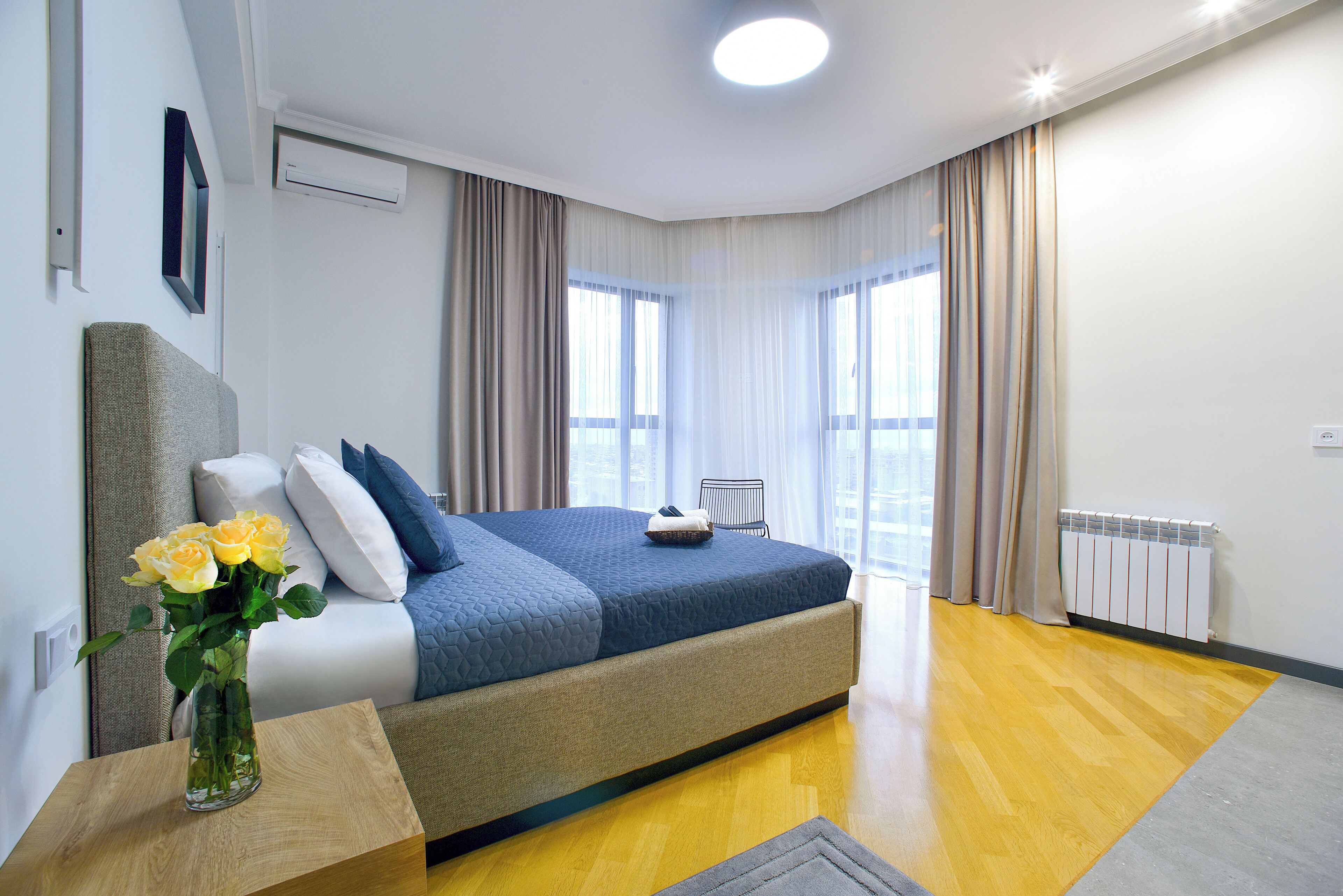 Deluxe Apartment, Balcony | 1 bedroom, in-room safe, soundproofing, iron/ironing board