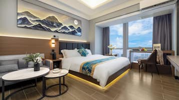 Elite Single Room | 1 bedroom, premium bedding, memory-foam beds, minibar