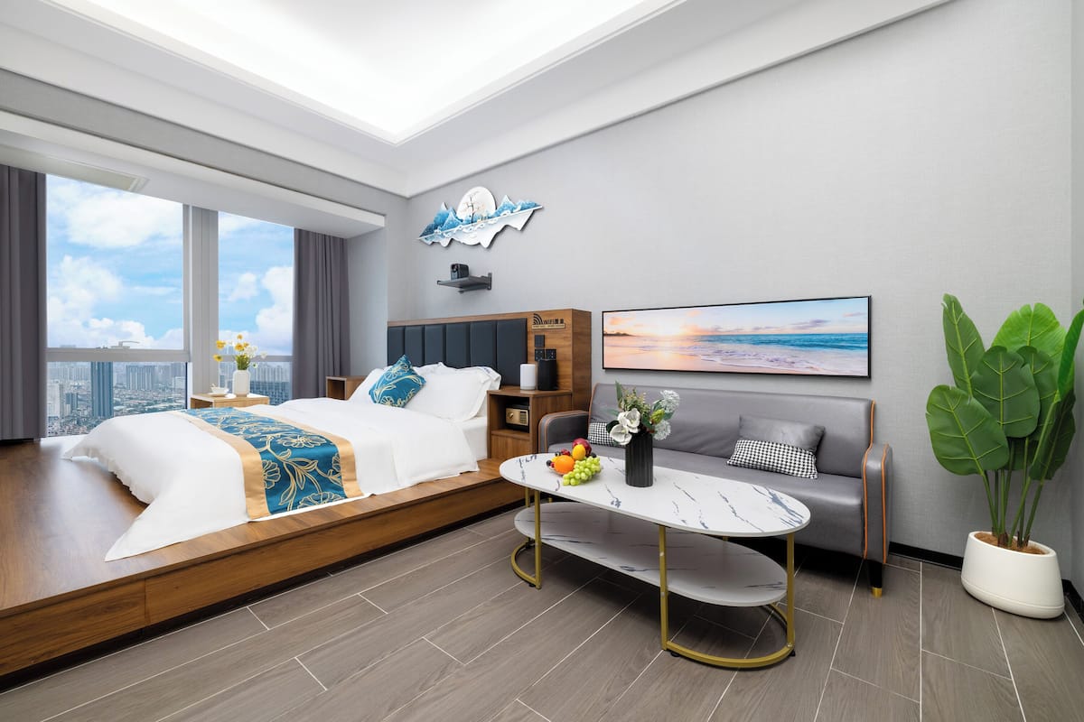 Phòng đơn Elite | Bộ đồ giường cao cấp, nệm cao su hoạt tính (memory foam), minibar