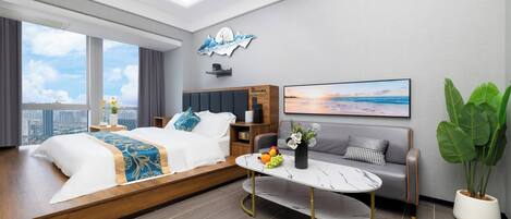 1 chambre, literie de qualité supérieure, matelas mémoire de forme