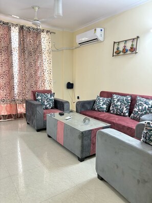 Smart TV - Easytrip-
Swimming poolside living (Lucknow)