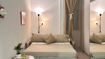 2 camere, ferro/asse da stiro, Wi-Fi gratuito, lenzuola