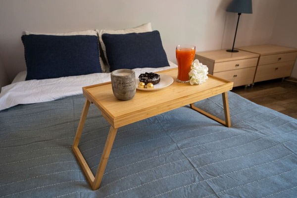 Comfortable Living Room with Sofa Bed and Smart TV | Book Now with RENTUJEMY