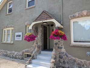 Majoituspaikan julkisivu