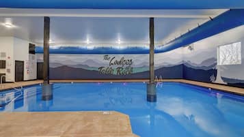 Indoor pool, outdoor pool