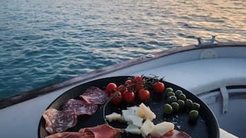 Blick von der Unterkunft