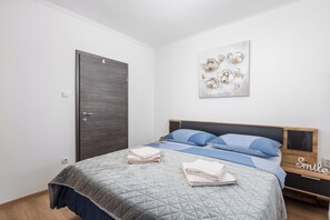 2 soverom, strykejern/-brett, wi-fi og sengetøy