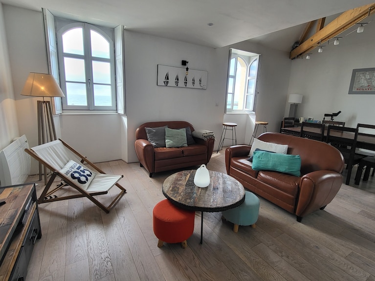 Appartement Surplombant La Mer Et La Grand Plage, Centre Des Sables, Tout à Pied - Les Sables-d'Olonne