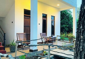 Fachada de la propiedad