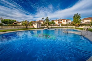 Pool - Amigos II at Veramar 6 - Stylish Home at 300m From Playazo Naturist Beach (Vera)