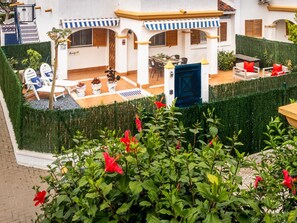 Outdoor dining - Amigos II at Veramar 6 - Stylish Home at 300m From Playazo Naturist Beach (Vera)