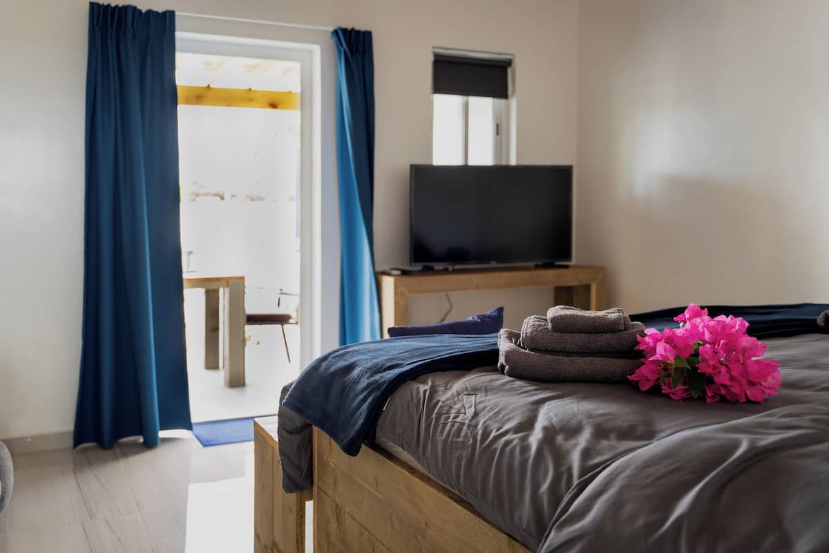 Appartement classique, vue sur le jardin | 1 chambre, décor unique, lit de bébé (gratuit), lit de bébé portatif