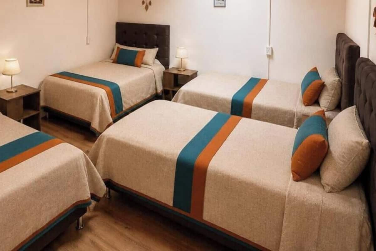 Comfort Quadruple Room, Courtyard View