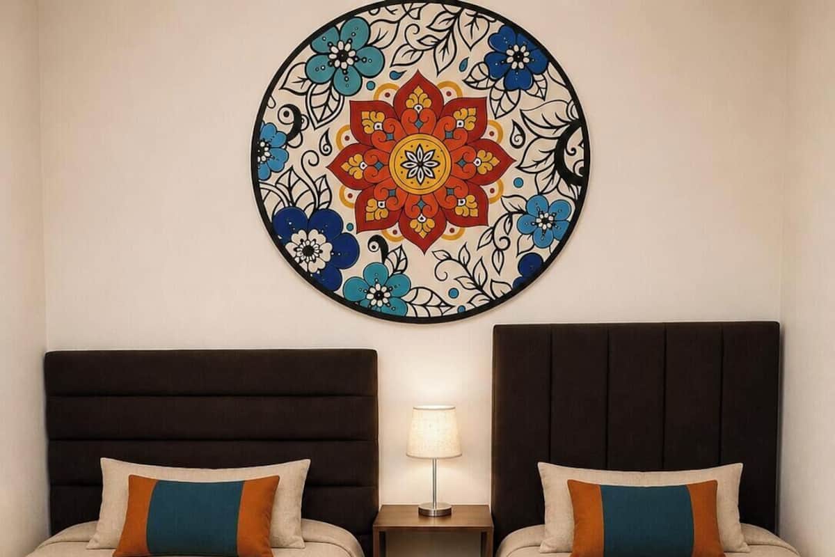 Comfort Triple Room, Courtyard View