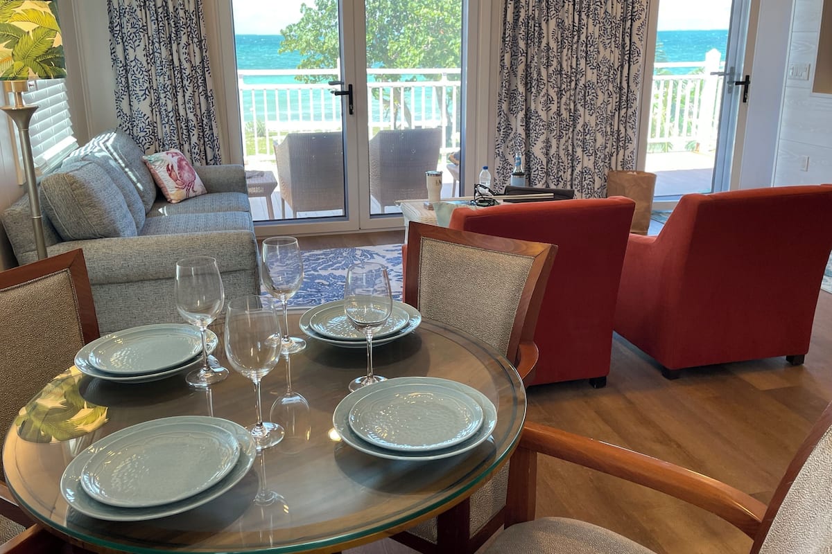 Cottage, Beachfront | In-room dining